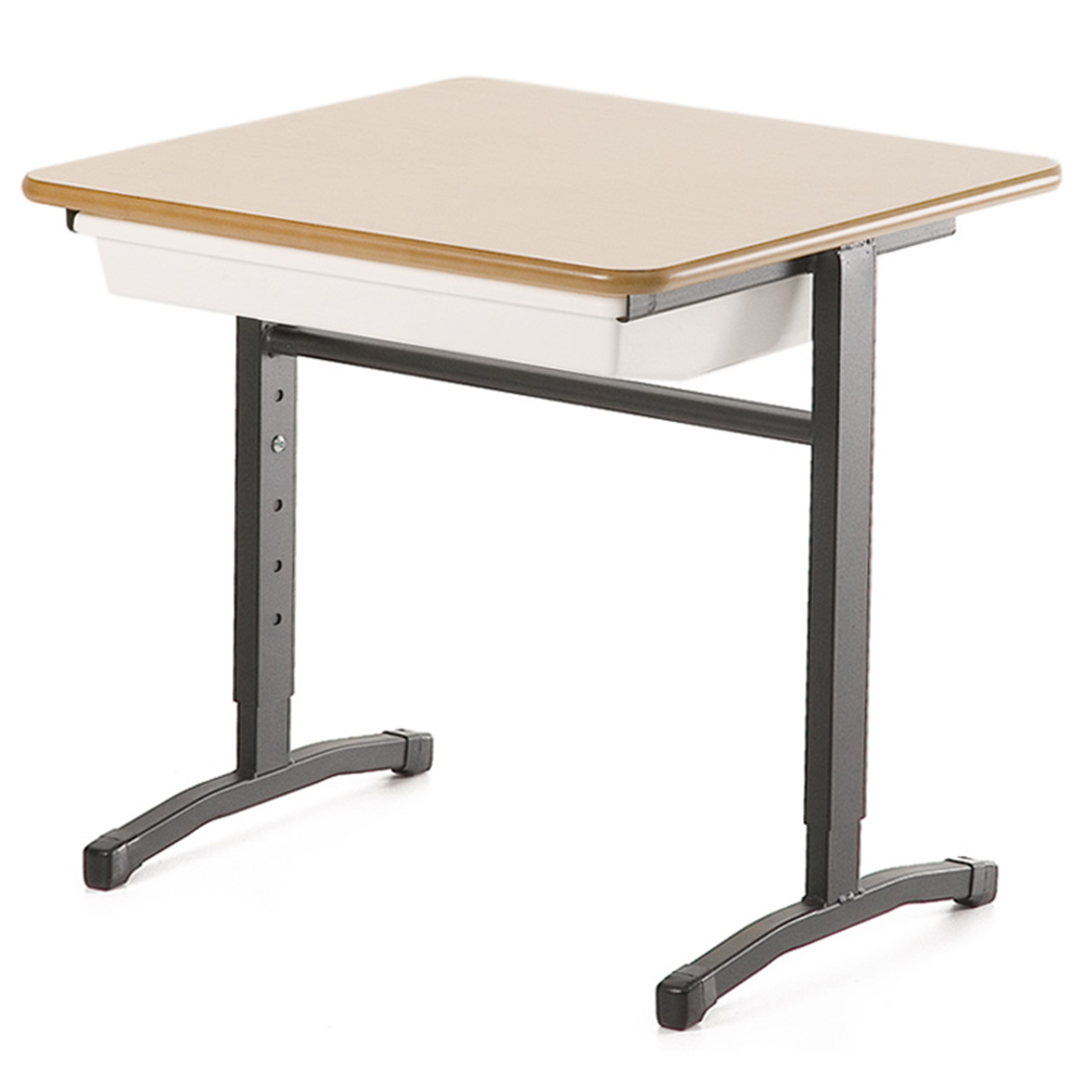 Adjustable Height Single Student Desk, How Tall Is The Average School Desk