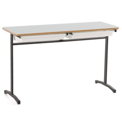 Adjustable Height Double Student Desk