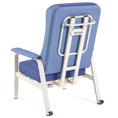 Adjustable Healthcare Patient Lounge Chair Oversize with Fixed Arms