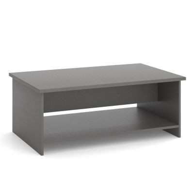 Commercial Coffee Table With Magazine Shelf