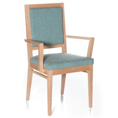 Cinquanta Upholstered Visitor Chair - With Arms