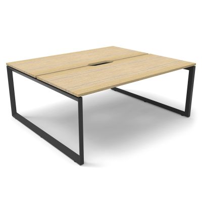 Aeon Loop Leg Double Sided Desk - Two Person