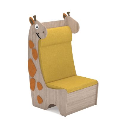 Giraffe Diplo Den Reading Chair - Straight