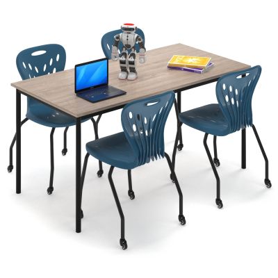 SmarTable Nexus Rectangle Fixed Height Student Table