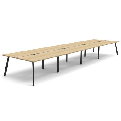 Lawson Double Sided Desk - Eight  Person