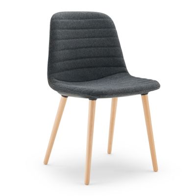 Lola Timber Leg Chair - Full Upholstery