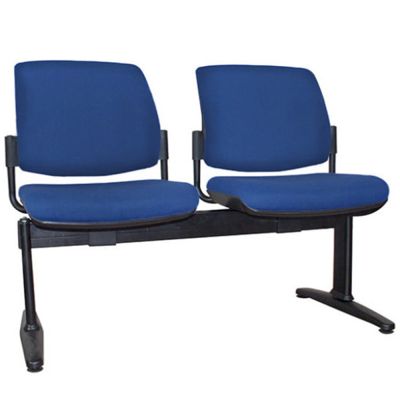 Malmo Visitor Beam Seat - 2 Seater Fully Upholstered 