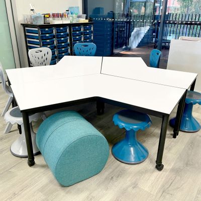 SmarTable Clique Angled Height Adjustable School Table