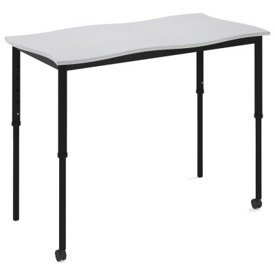 SmarTable Twist Double Height Adjustable Sit Stand Student Desk