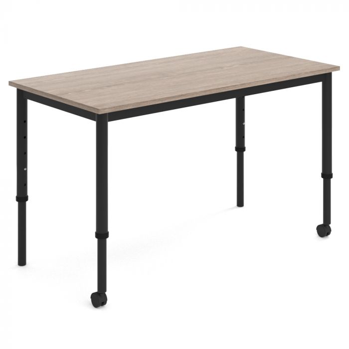 SmarTable Clique Straight Height Adjustable Student Desk BFX