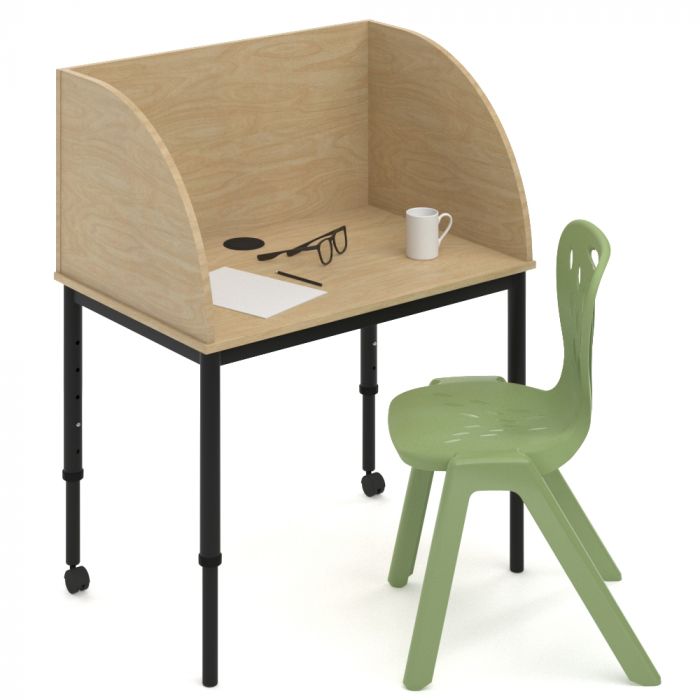 Carrel desk outlet
