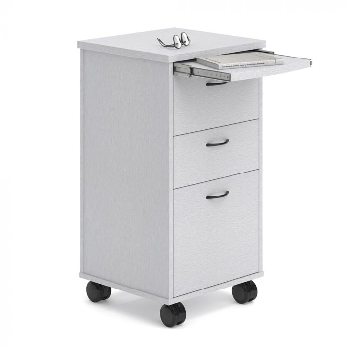 Medcab Bedside Cabinet 3 Drawer BFX Furniture