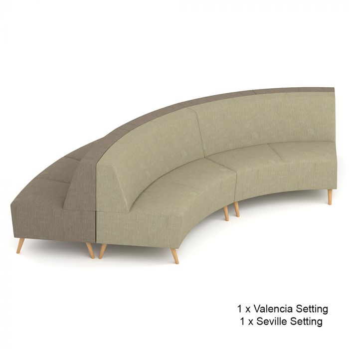 Seville multi top position lounger