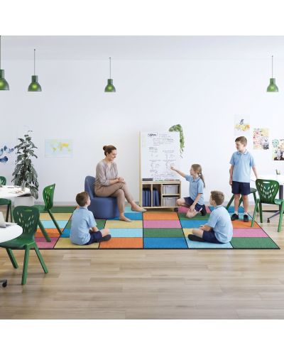 Confetti Rectangle Placement Rug