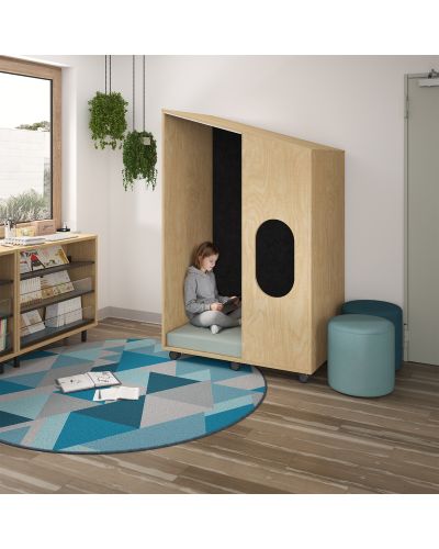 Galaxy Design AudioArt | Raw Birch Ply Board | Beachcomber Atlantic Backrest and Base