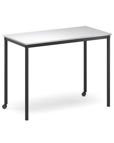 SmarTable Clique Straight Student Desk-900h Fixed Height-With 2 Castors-Zincworks