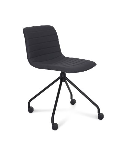 Smooth Swivel 4 Point Chair on Castors