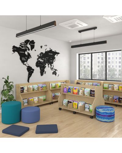 Raw Birch Ply | With Castors (Mobile)