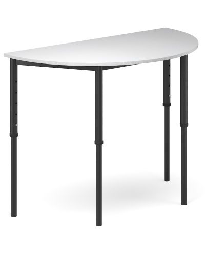 SmarTable Clique Arc Student Table-700 - 940h Sit Stand-Without Castors-Writeable