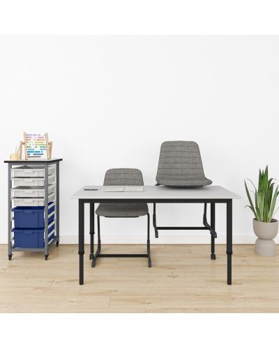 4 x Large Trays | Charcoal