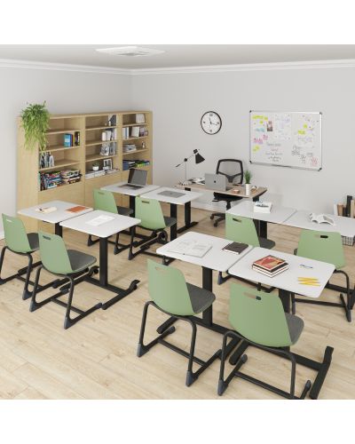 Rural Oak Top | Black Frame