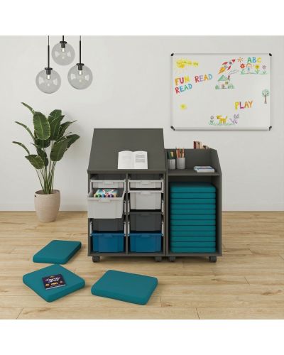 Raw Birch Ply | Aura Jade Vinyl Seat Pad