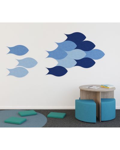 AudioArt Fish Peel and Stick Tile Pack