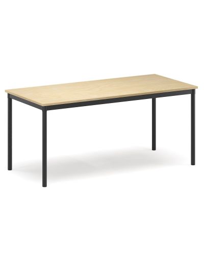 Ace Double Student Table-580h x 1300w x 600d -Raw Birch Ply