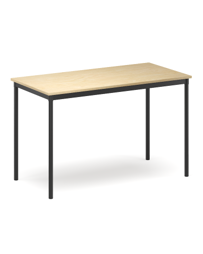 Ace Double Student Table-750h x 1200w x 600d-Raw Birch Ply
