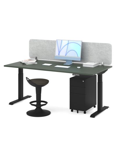 Core Steel Slimline Mobile Pedestal