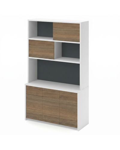 1200w | Natural Walnut / Parchment