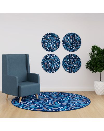 AudioArt Circle Peel and Stick Tile Pack