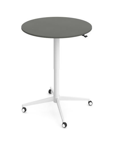 900dia | New Graphite top | White frame