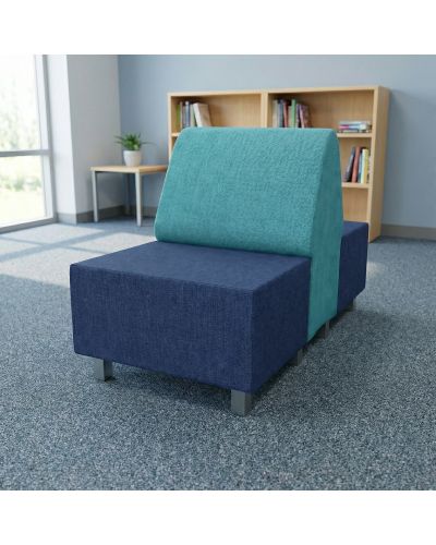 Double | Beachcomber Ash Back / Beachcomber Smoke Fabric Seat