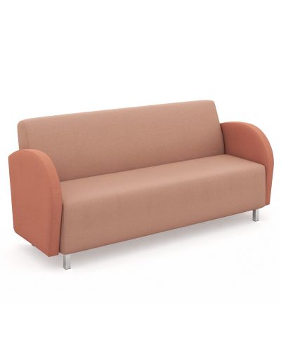 Copeland Rosebud (Seat and Back) with Copeland Brick (Armrests)