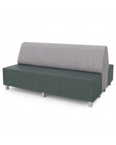 Double | Beachcomber Ash Back / Beachcomber Smoke Fabric Seat