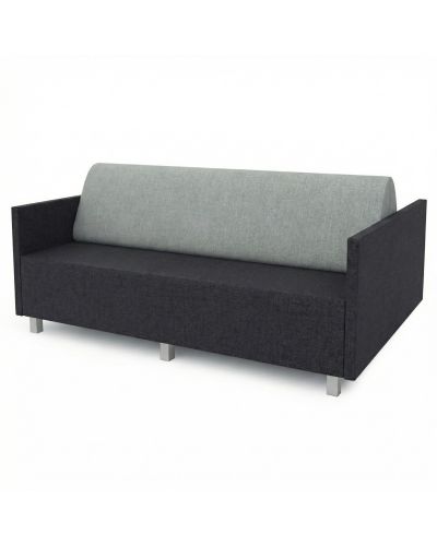 Double | Beachcomber Pewter Back / Beachcomber Graphite Seat & Arms Fabric