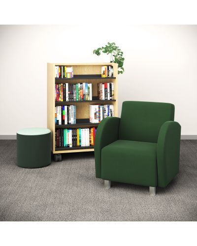 Bella Single Lounge Chair With Arms