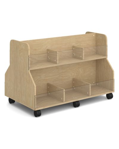 Raw Birch Ply | With Castors (Mobile)