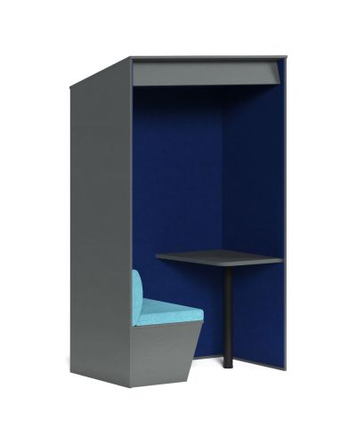 Beachcomber Atlantic Fabric | New Graphite Board | Royal Blue AudioArt Interior 