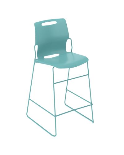 Castel Counter Height Chair -  650H  - Opal Blue