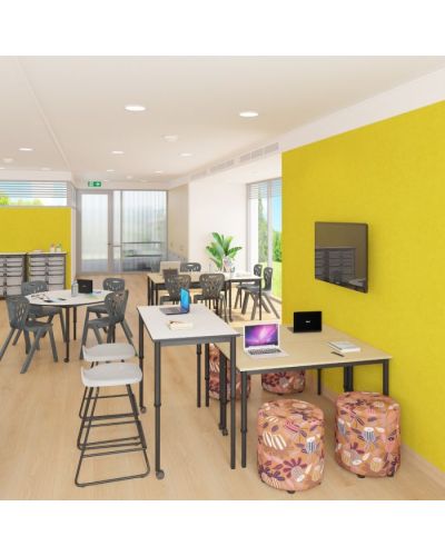 New Graphite | Height Adjustable with Castors