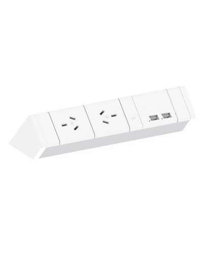 Athena Power Rail 1x GPO + Wireless Charger