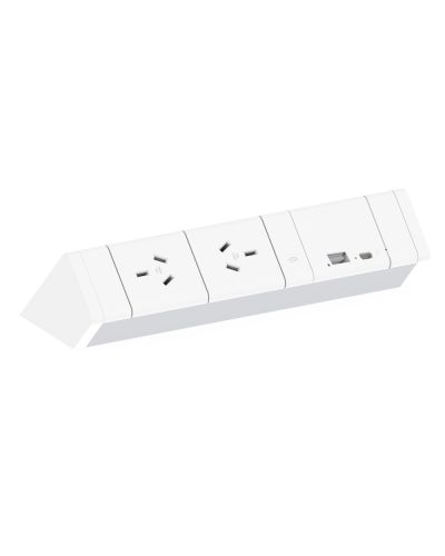 Athena Power Rail 1x GPO + Wireless Charger