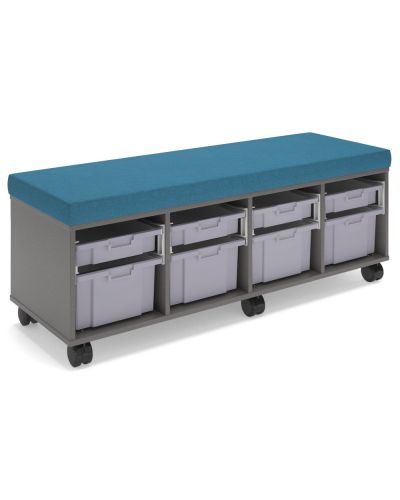 Leura Blue / New Graphite | Oyster Grey Trays