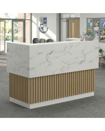 Natural Oak and Parchment | Pictured in Setting