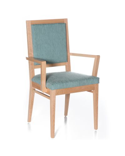 Cinquanta Upholstered Visitor Chair - With Arms