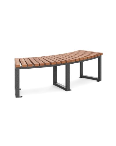 Daintree Curved Outdoor Bench