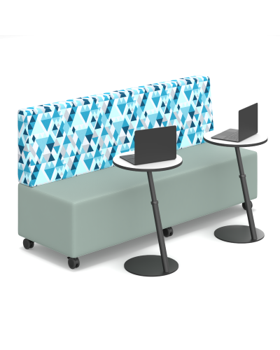 Mid Back | Lustrell Charisma Sage Vinyl | Static Levelling Feet
