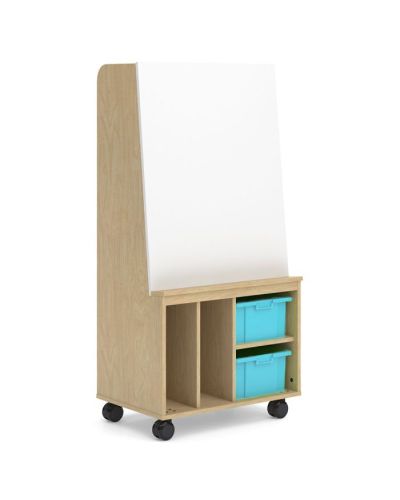 Raw Birch Ply | Opal Blue Trays